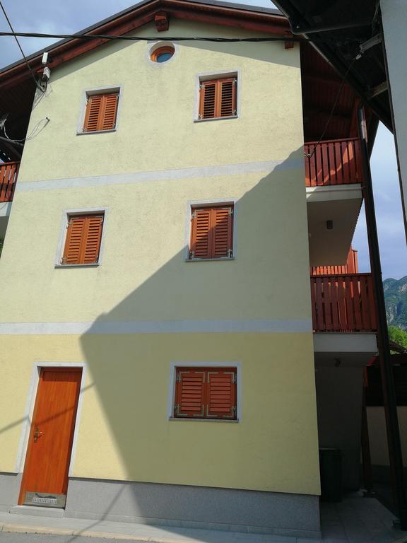 Ferienwohnung Hisa Kranjc Kobarid Exterior foto
